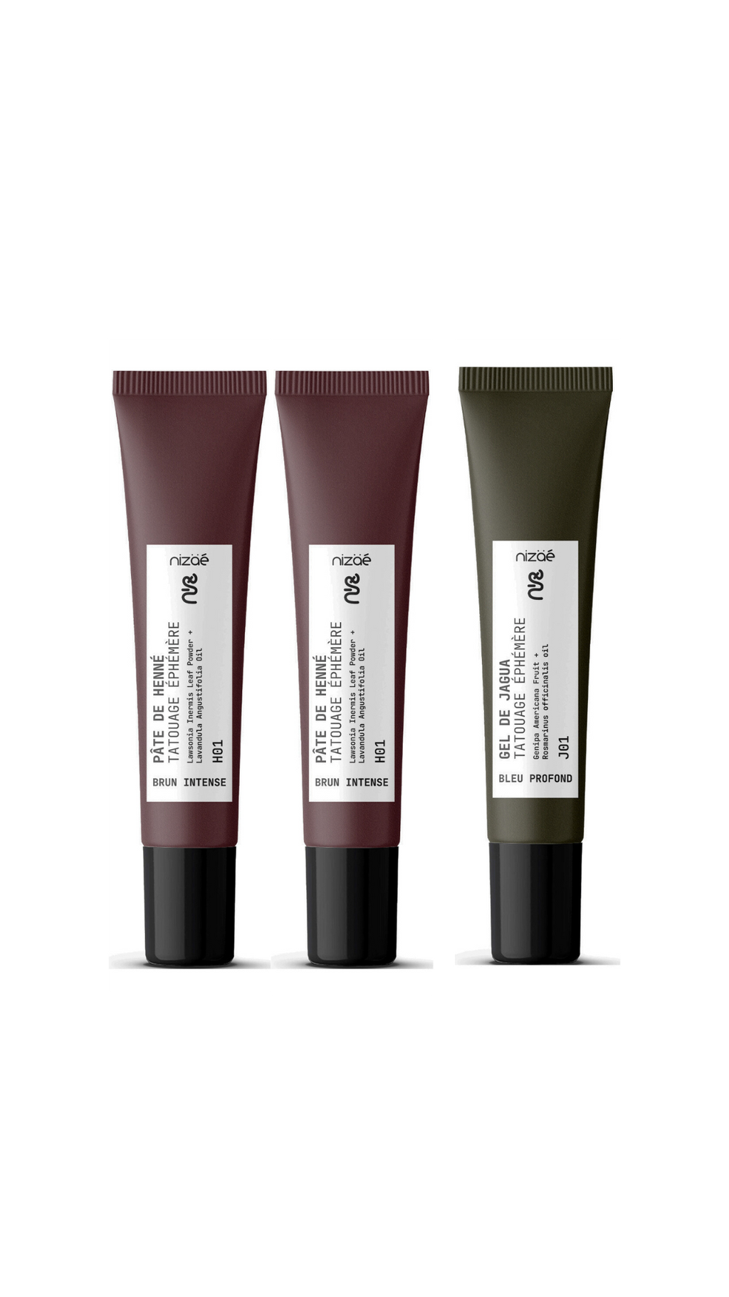 TRIO ENCRES Henné H01 + Jagua J01