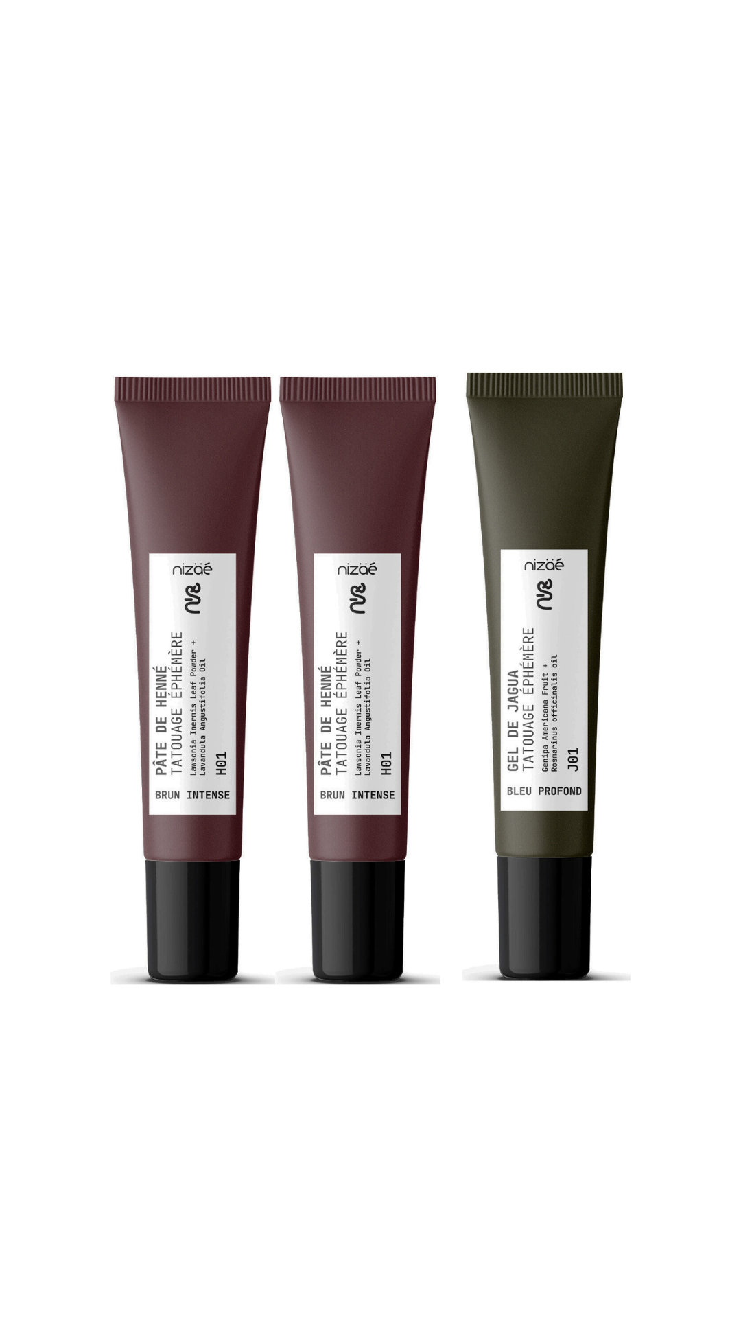 TRIO ENCRES Henné H01 + Jagua J01