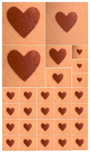 AZRA HENNA CLASSICS Heart Grid
